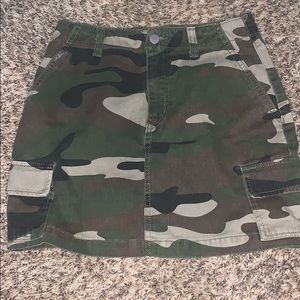 Camo skirt